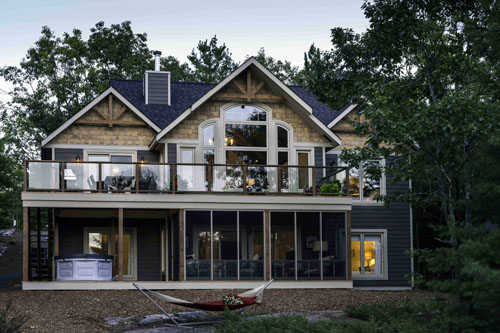 cedar homes loon lake