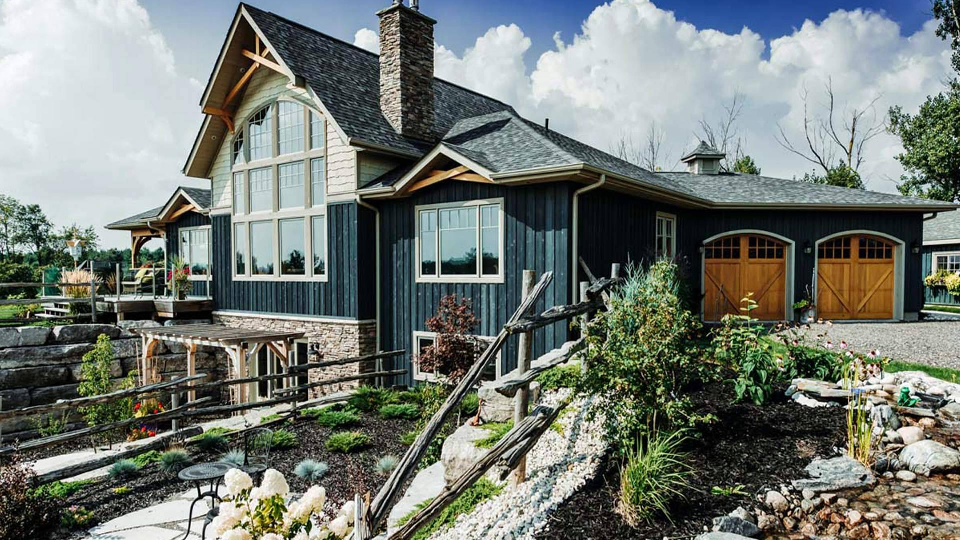 heron landing post beam construction cedar homes