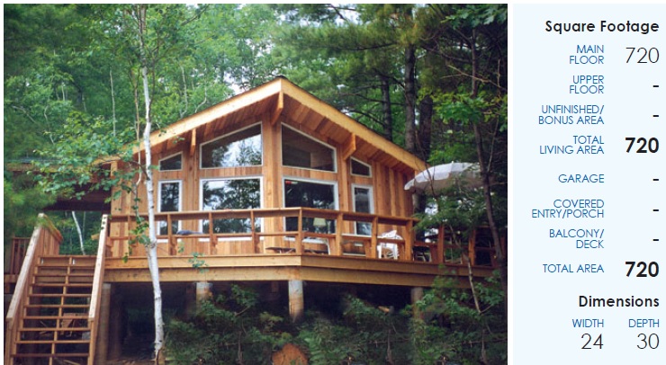 ontario post beam cabin