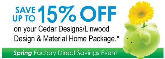 cedar homes spring-2014-sale